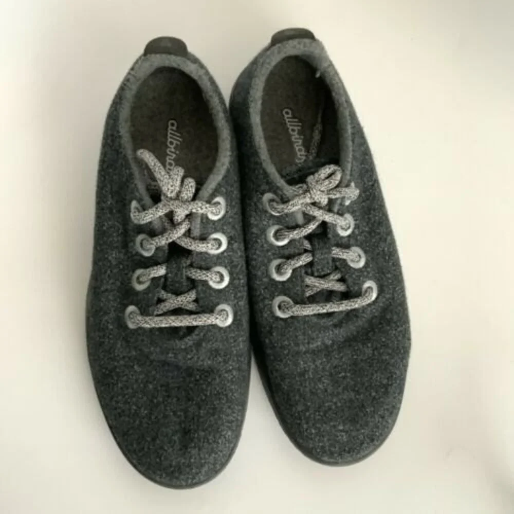 Allbirds Wool Runners Comfort Shoes Natural Black 7